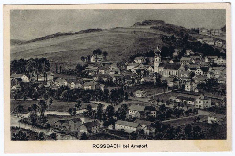 Grossansicht in neuem Fenster: Historisches Roßbach - Ortsansichten - Roßbach