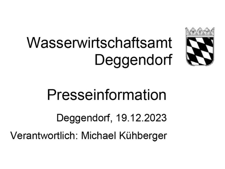 Mitteilung des Wasserwirtschaftsamt Deggendorf: Gewässerrandstreifen – Kartierung Rottal-Inn abgeschlossen
