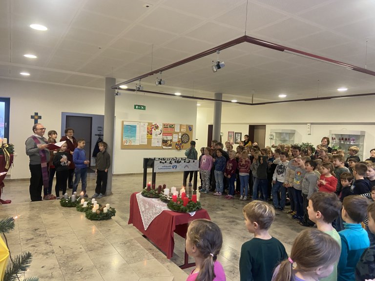 Adventskranzweihe Adventskranzweihe